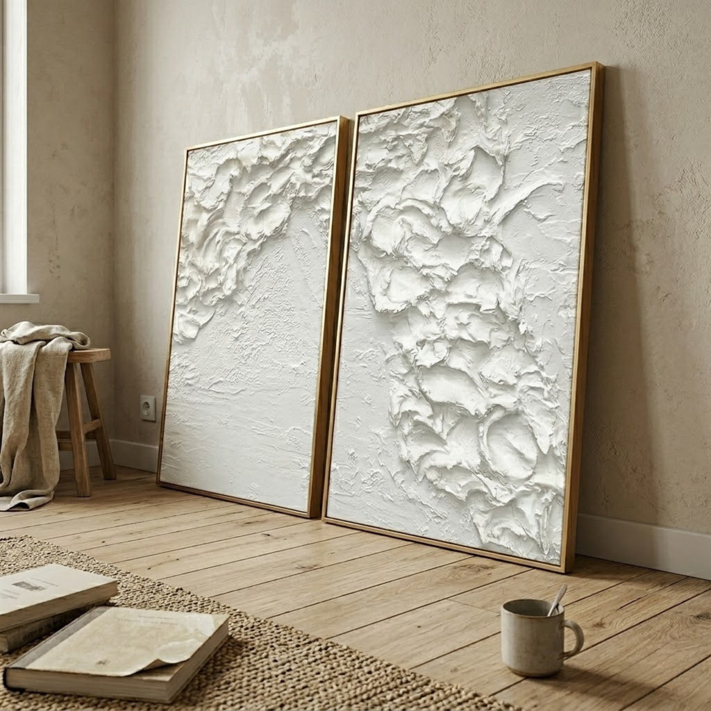 Minimalist Textured Wall Art