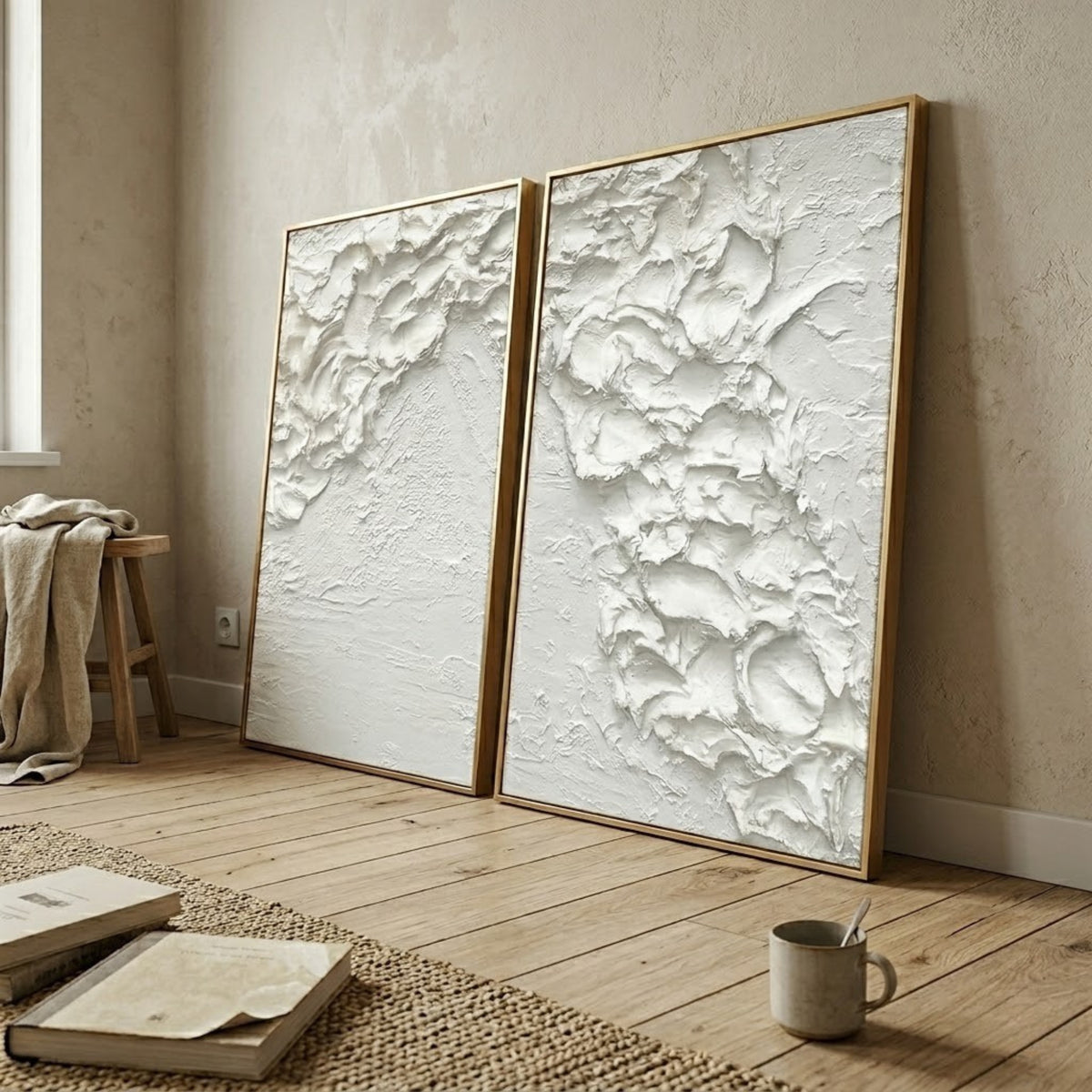 Minimalist Textured Wall Art