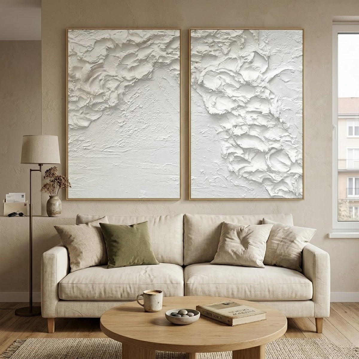 Minimalist Textured Wall Art