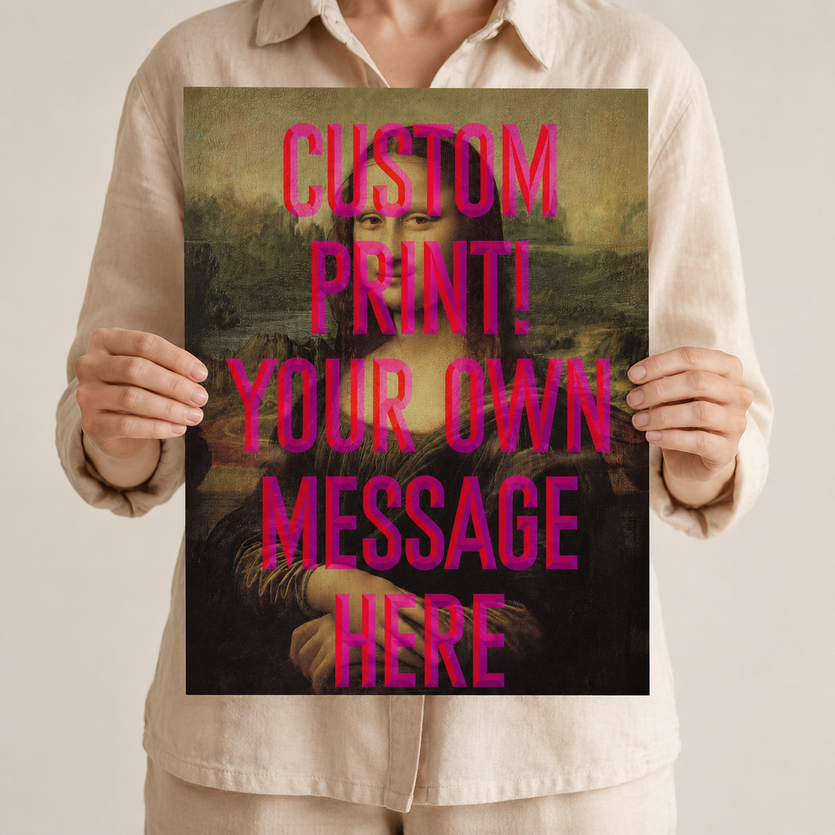 The Moaning Mona — Your Words on a Masterpiece