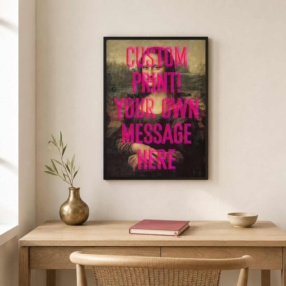 The Moaning Mona — Your Words on a Masterpiece