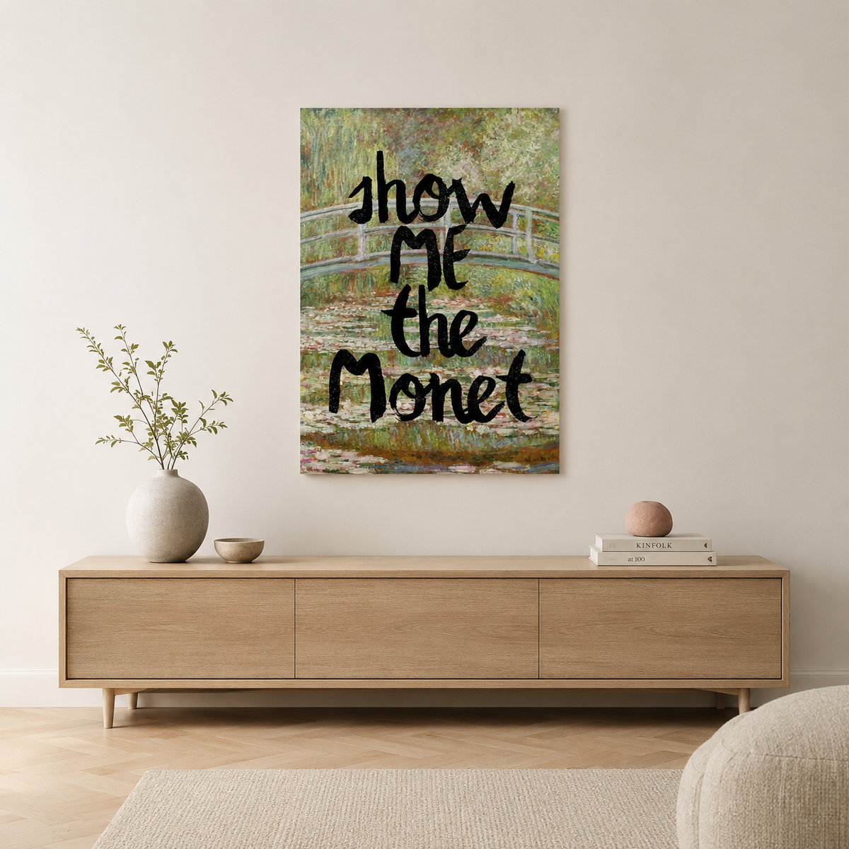 Show Me The Monet — A Twisted Art Print