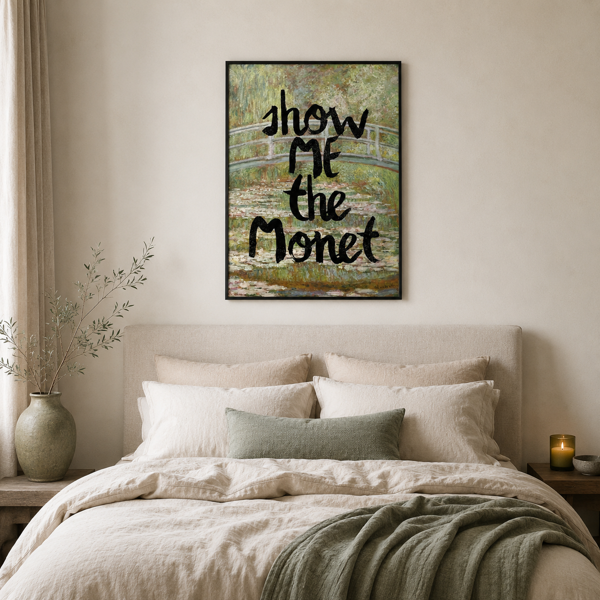 Show Me The Monet — A Twisted Art Print