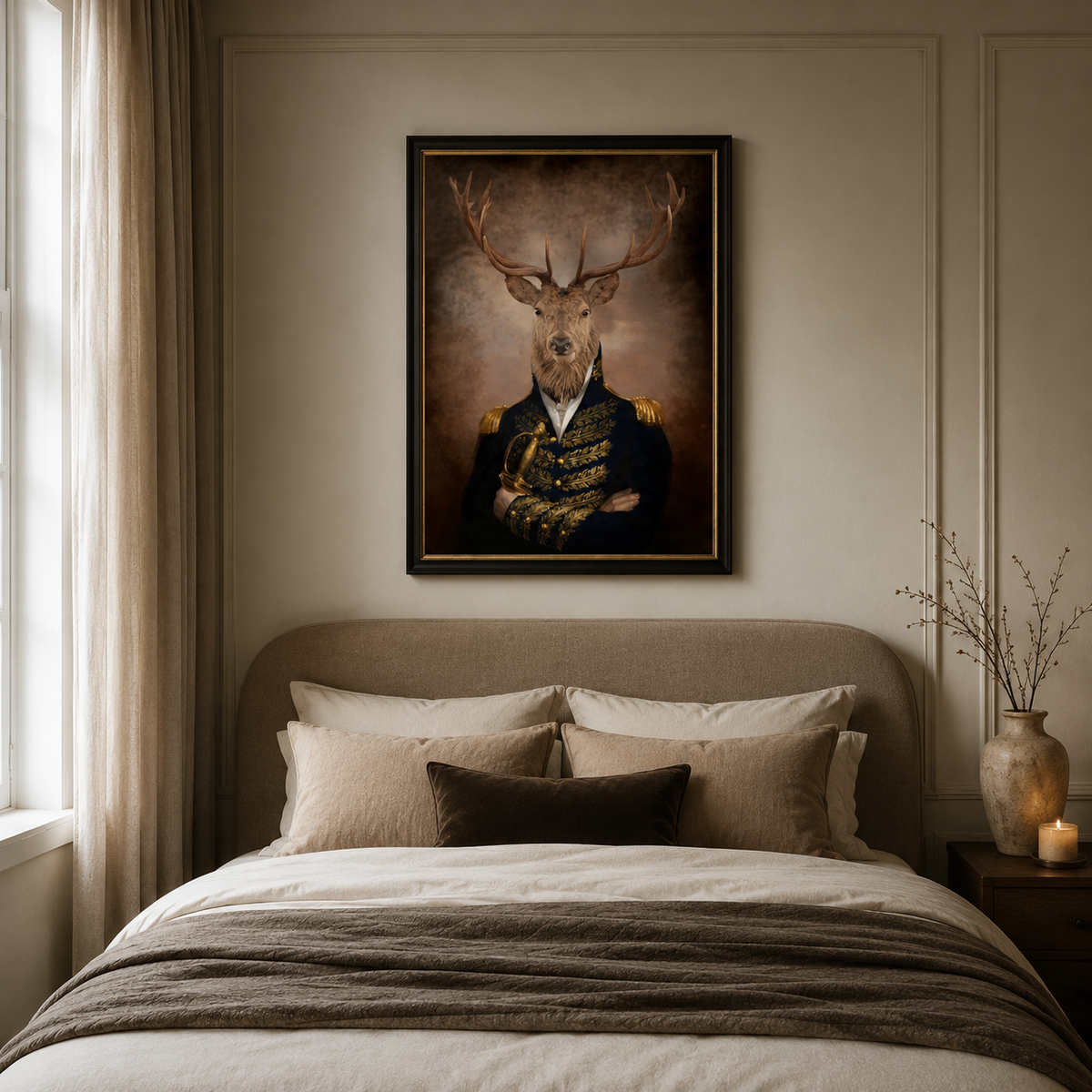 The General Stag — A Renaissance Military Portrait