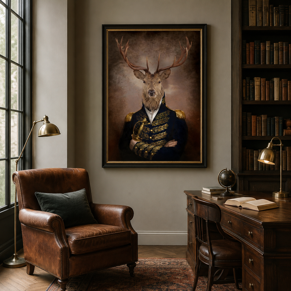 The General Stag — A Renaissance Military Portrait