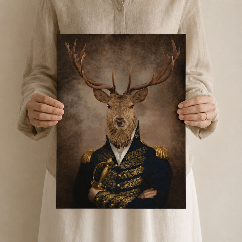 The General Stag — A Renaissance Military Portrait