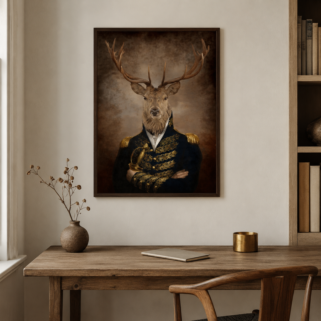 The General Stag — A Renaissance Military Portrait