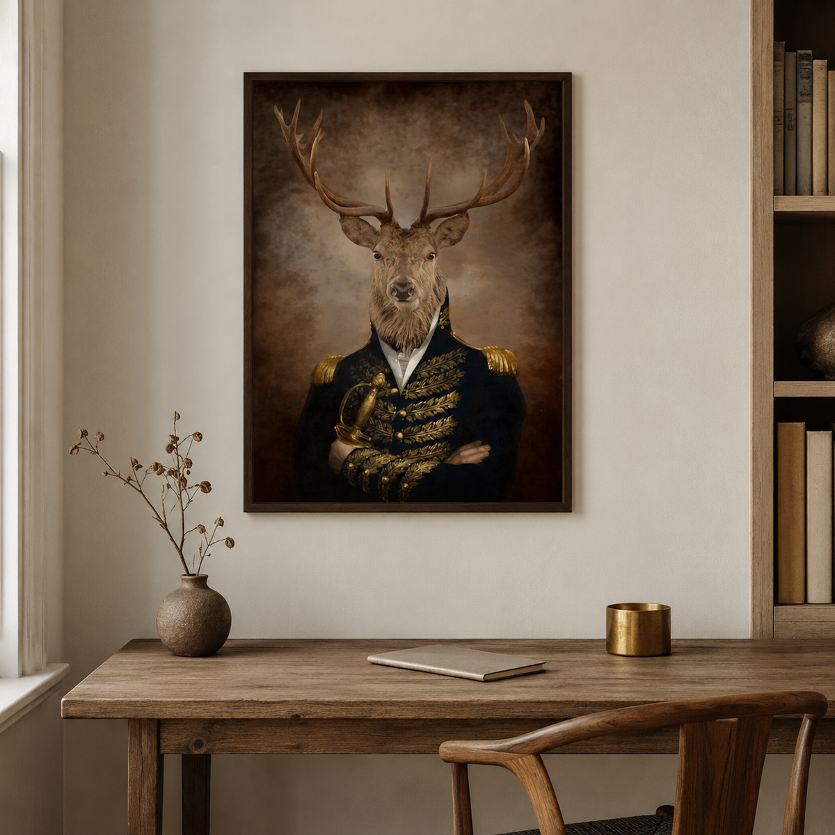 The General Stag — A Renaissance Military Portrait