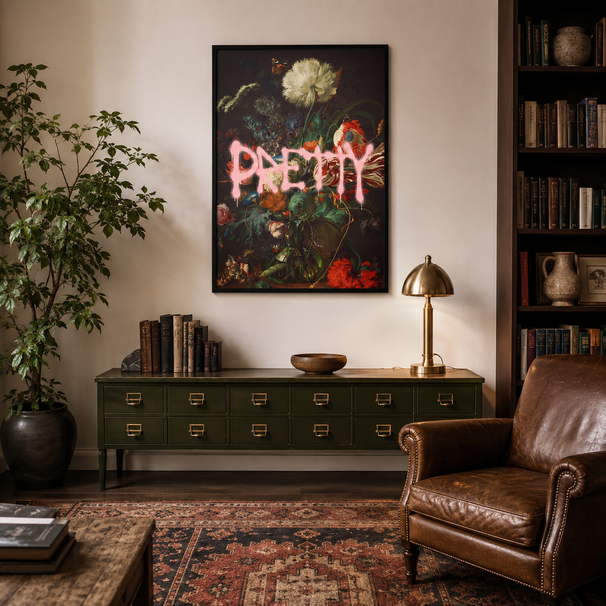 Pretty — A Graffiti Floral Masterpiece