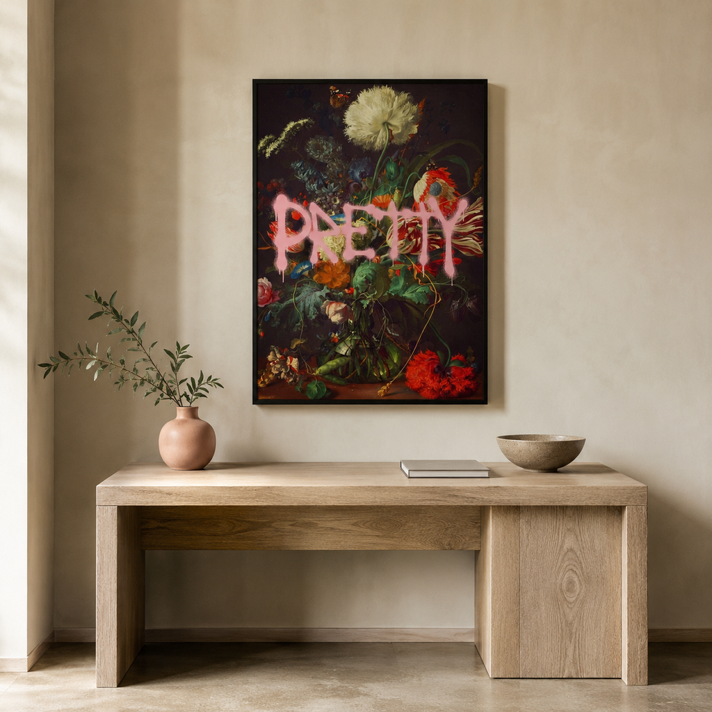 Pretty — A Graffiti Floral Masterpiece