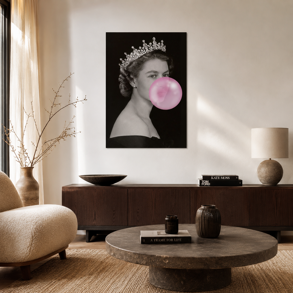 The Royal Bubble — A Pop Art Portrait