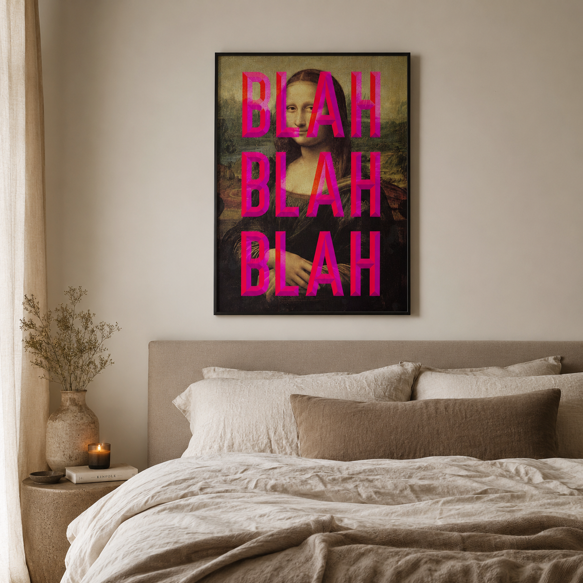 Blah Blah Blah — The Mona Lisa Reimagined
