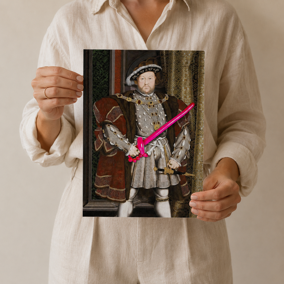 Henry VIII — The Pink Sword Portrait