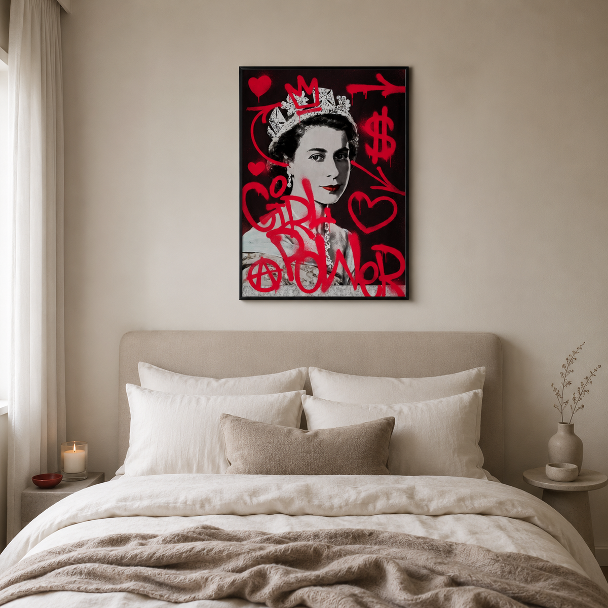 Girl Power, Your Majesty — A Graffiti Royal Portrait