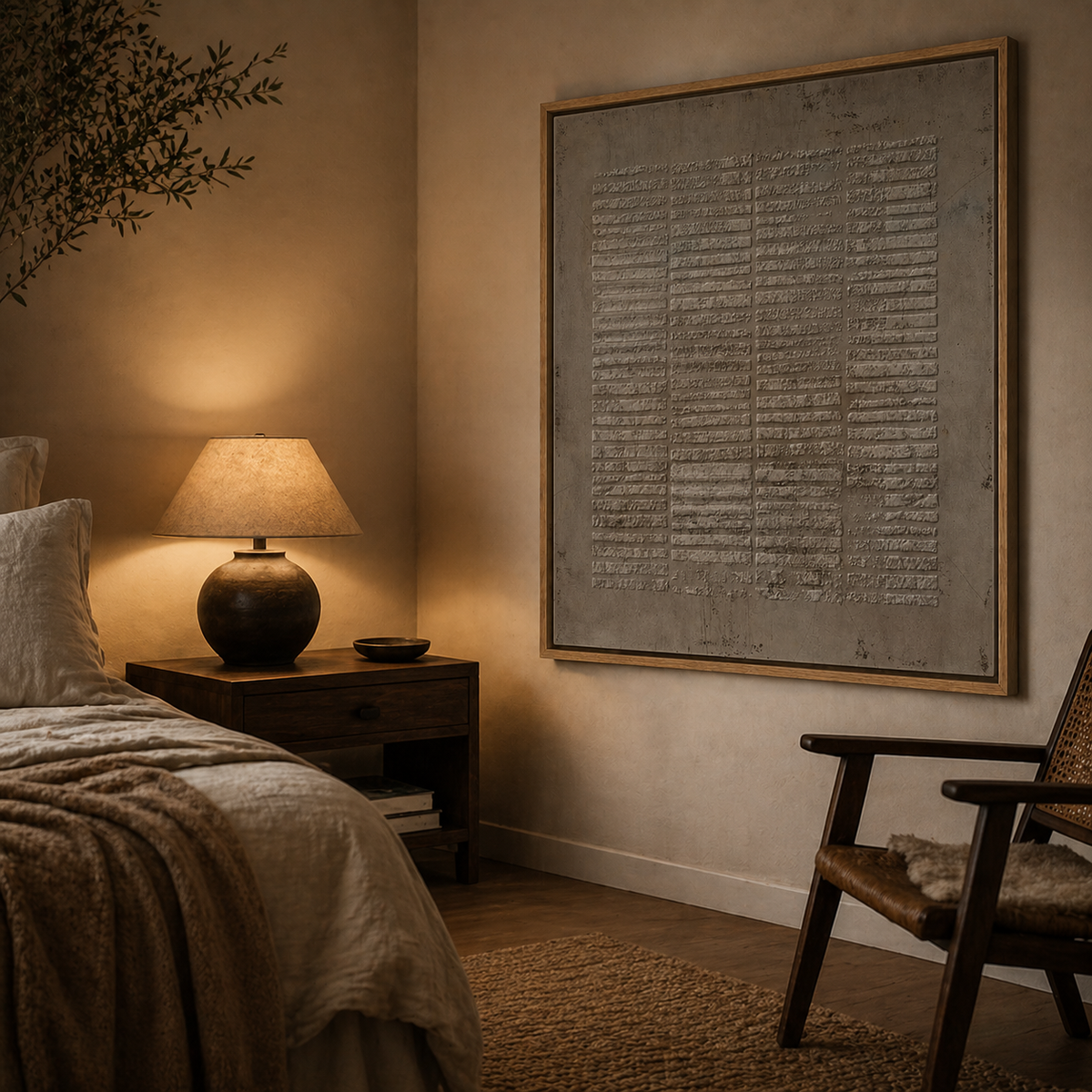 Earthy Abstract Wall Art