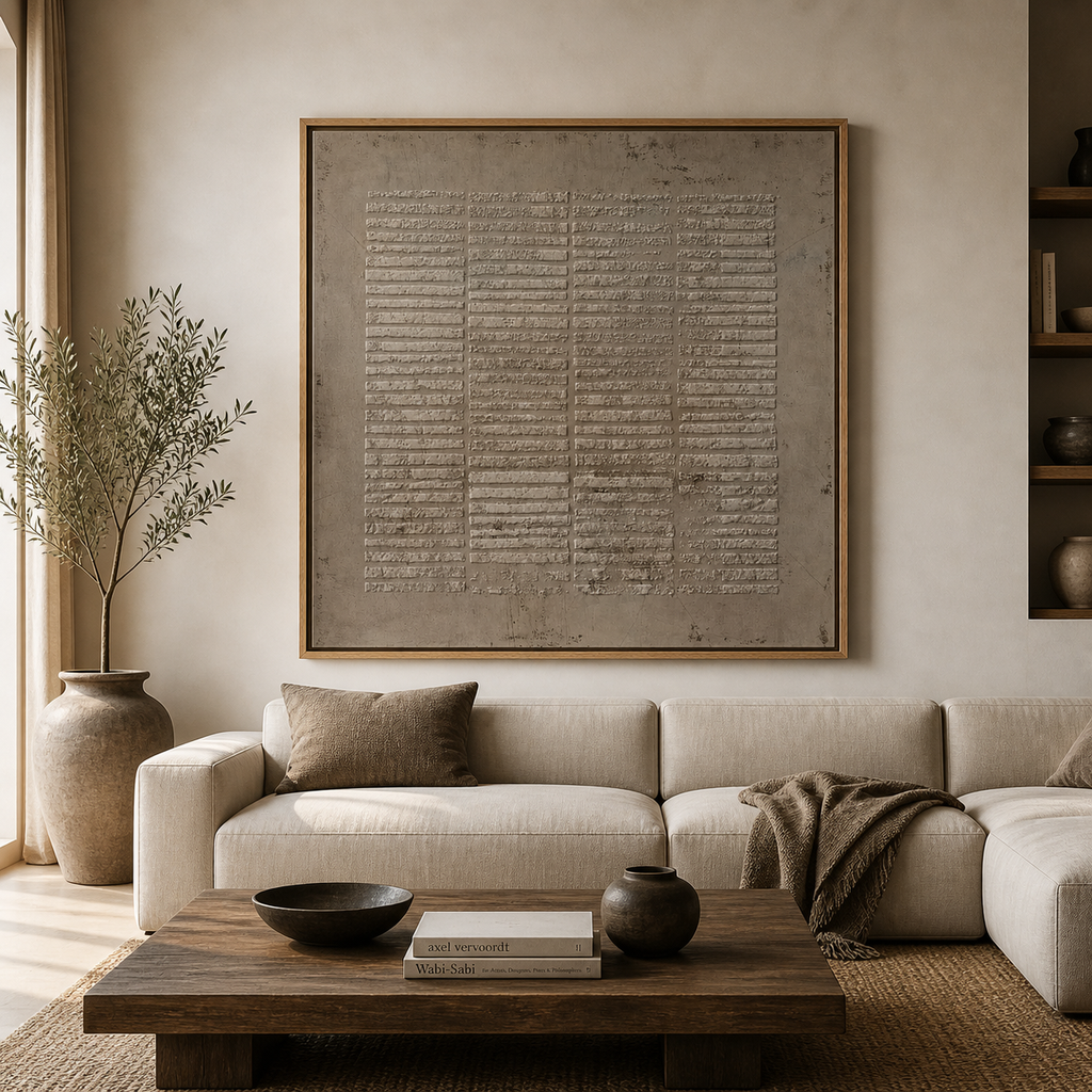 Earthy Abstract Wall Art