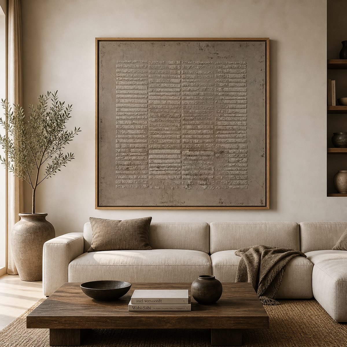 Earthy Abstract Wall Art