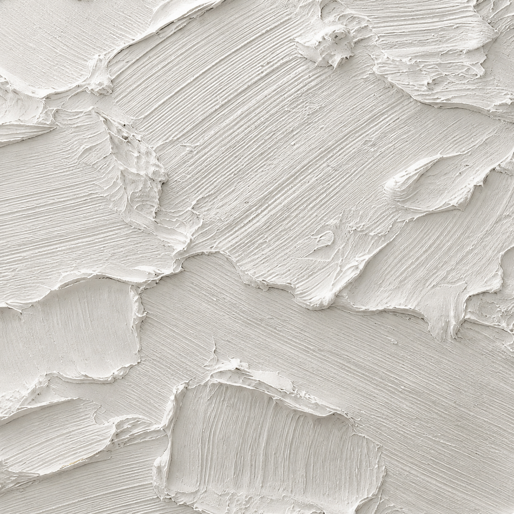 Abstract White Wall Art
