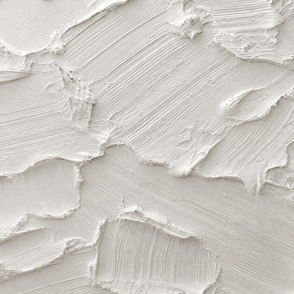Abstract White Wall Art