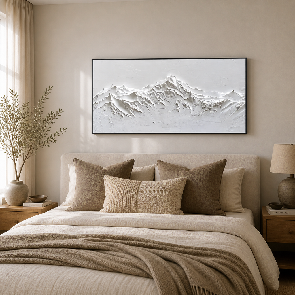 Snow Mountain Wall Art