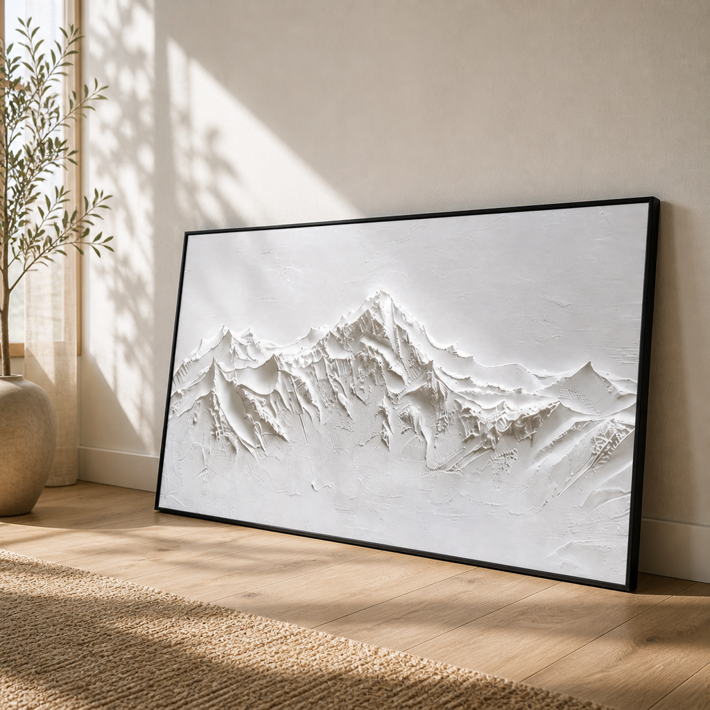 Snow Mountain Wall Art