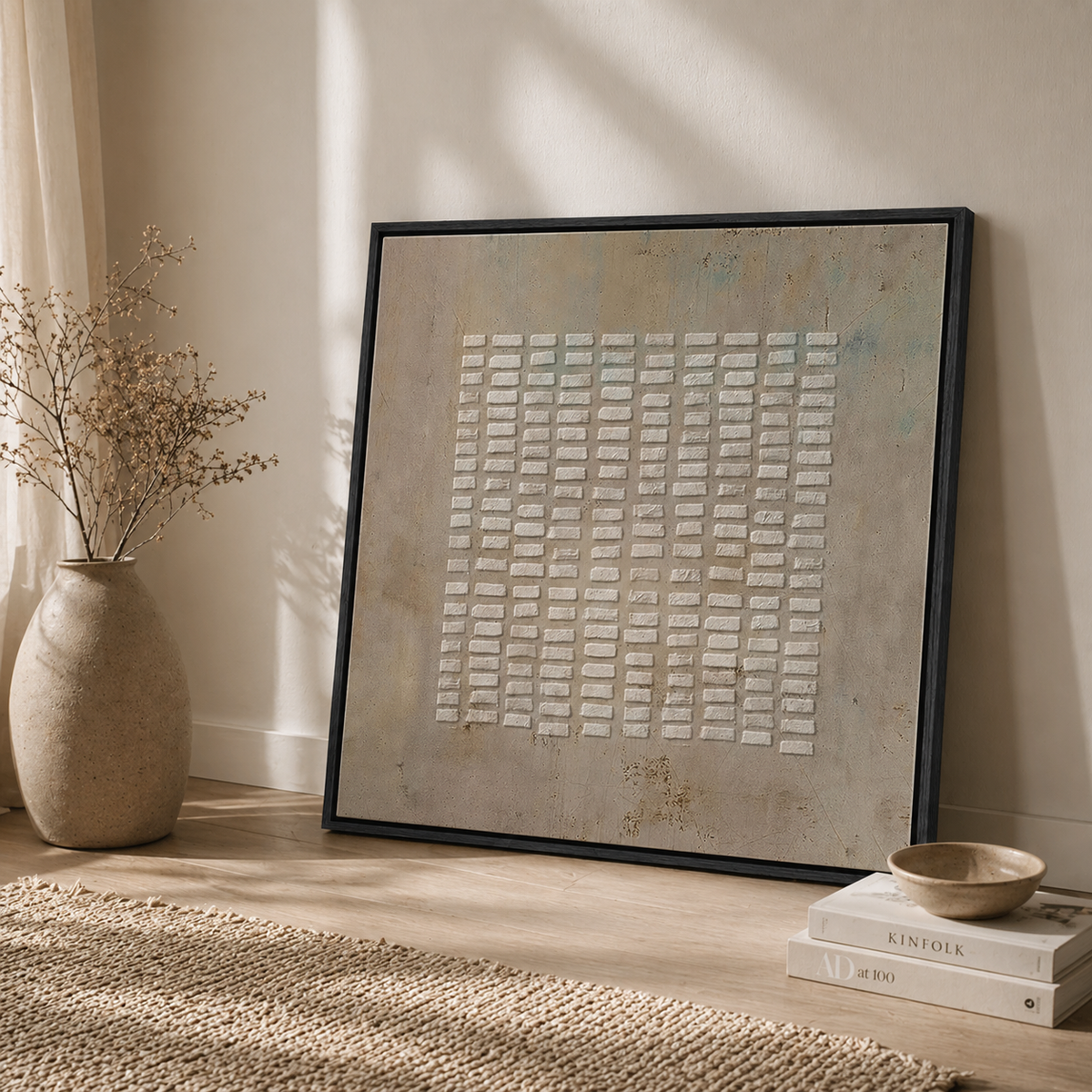 Brown Abstract Wall Art