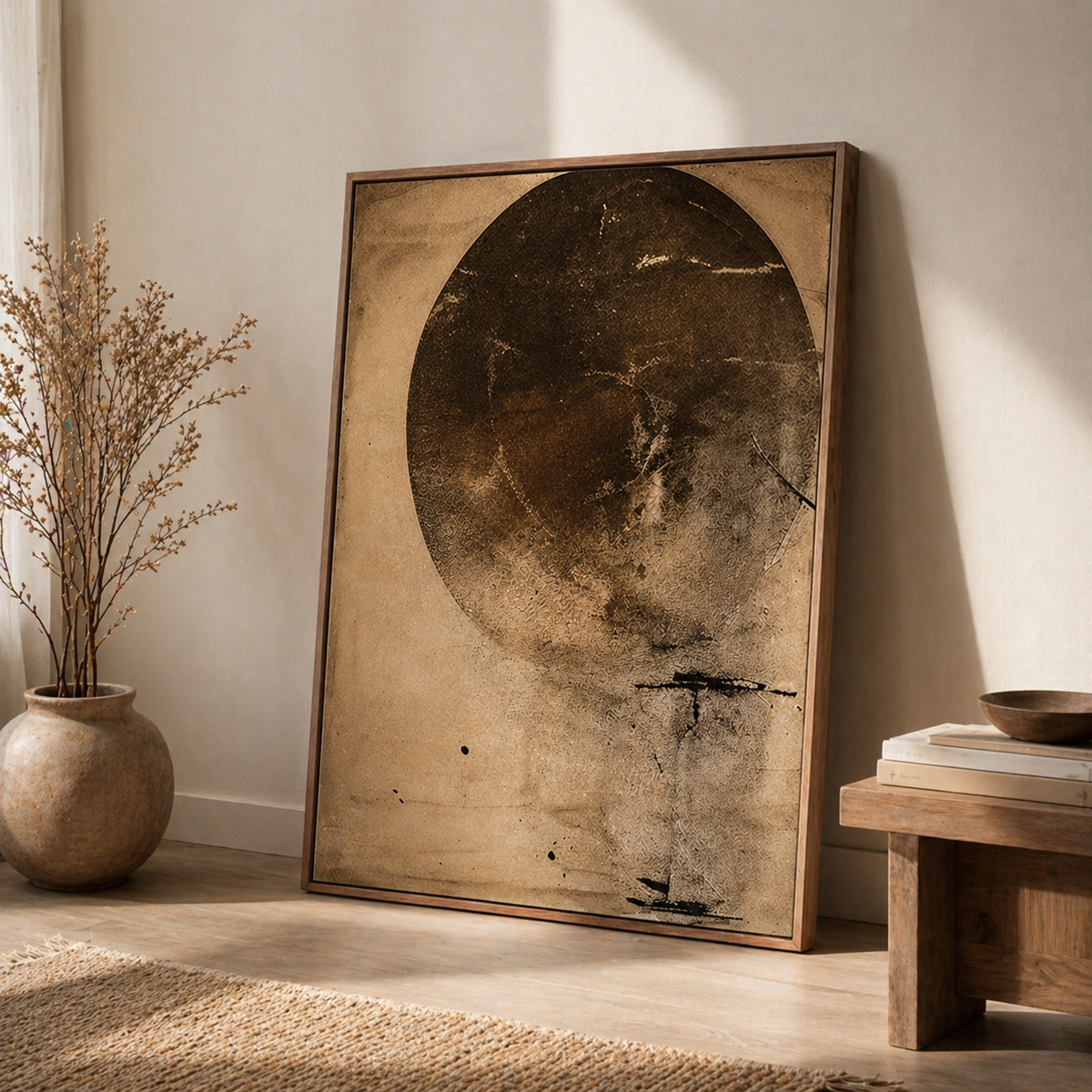 Neutral Abstract Wall Art