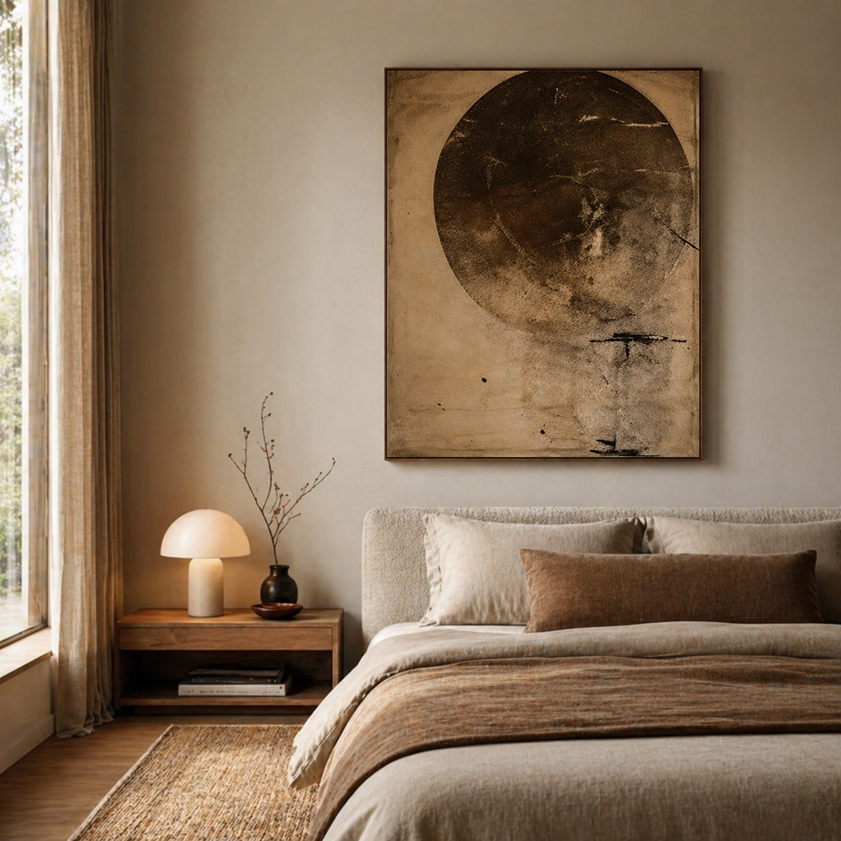 Neutral Abstract Wall Art
