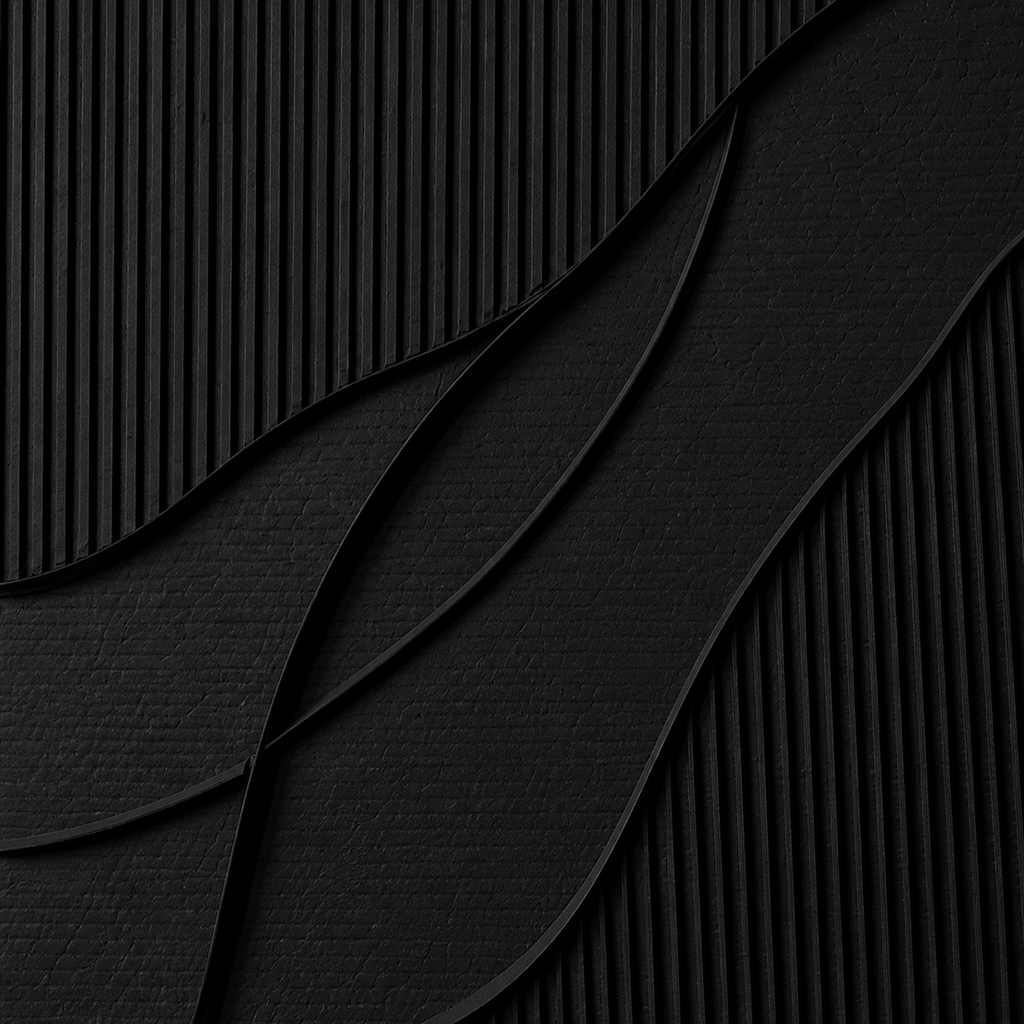 Black Minimalist Wall Art