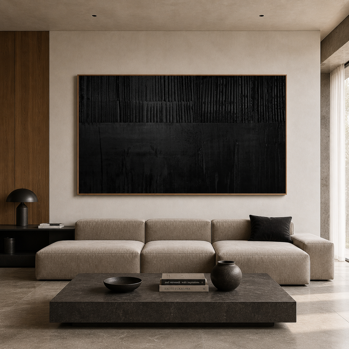 Dark Abstract Wall Art