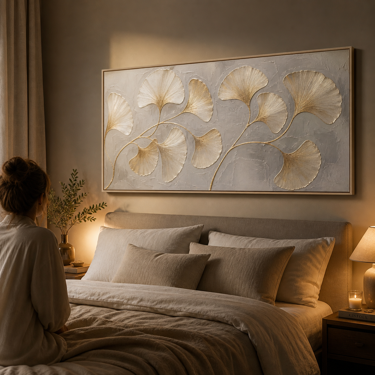 Gold Botanical Wall Art