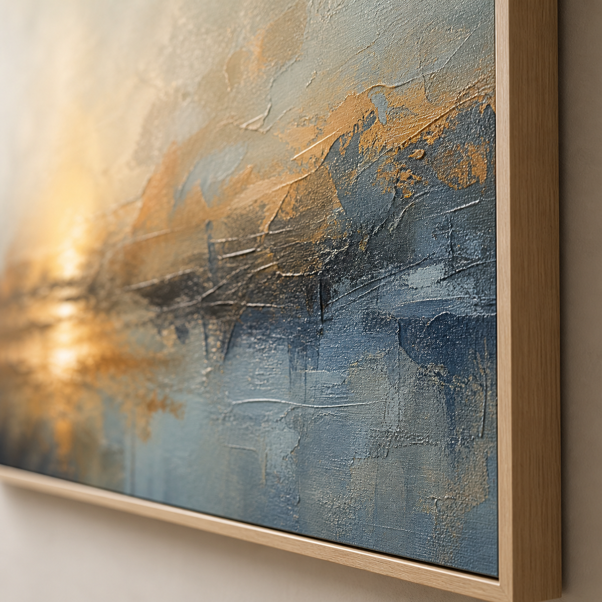Sunset Abstract Wall Art Set of 2