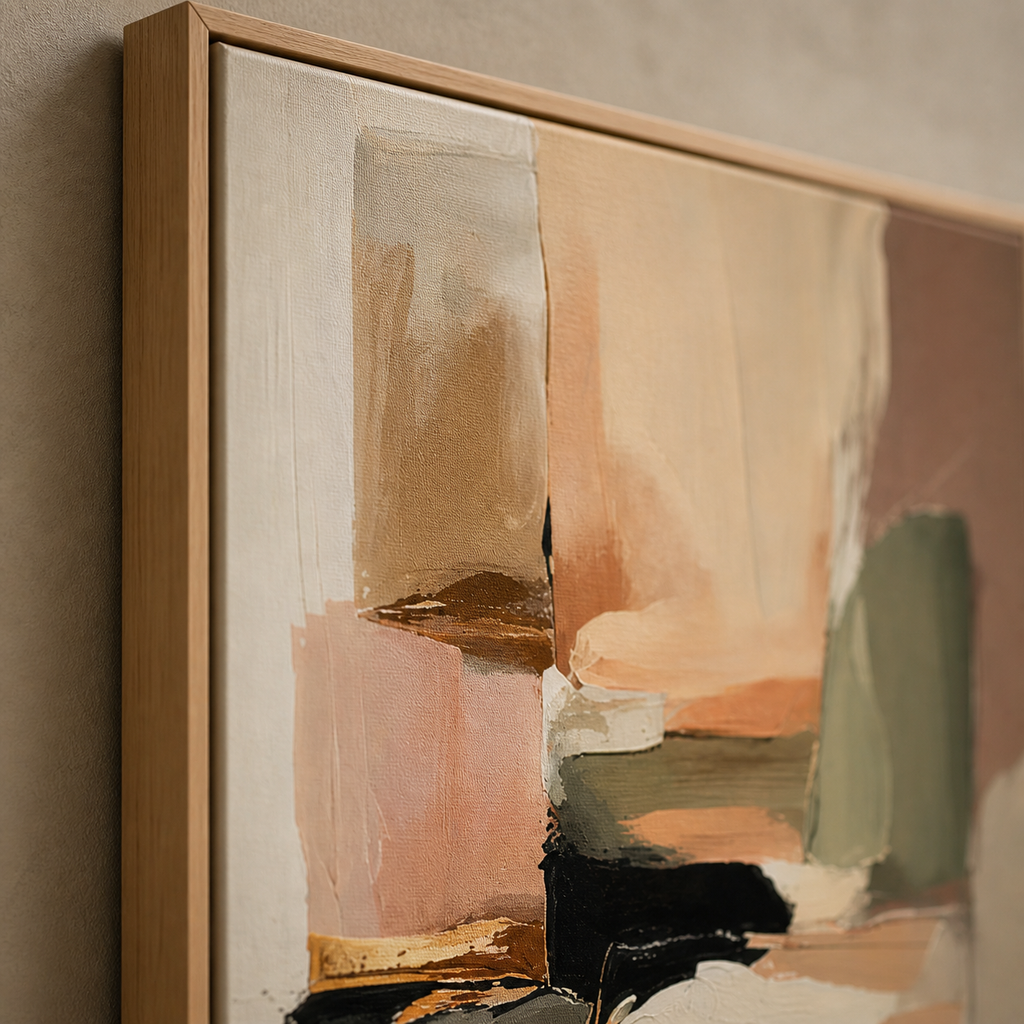 Muted Abstract Wall Art