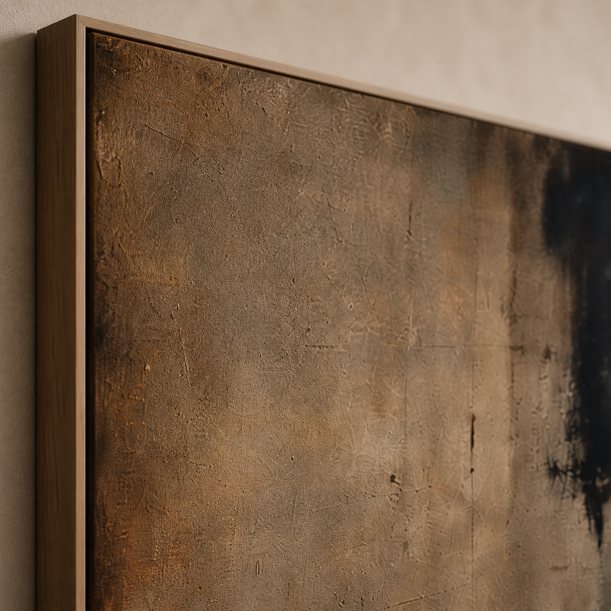 Warm Neutral Abstract Wall Art
