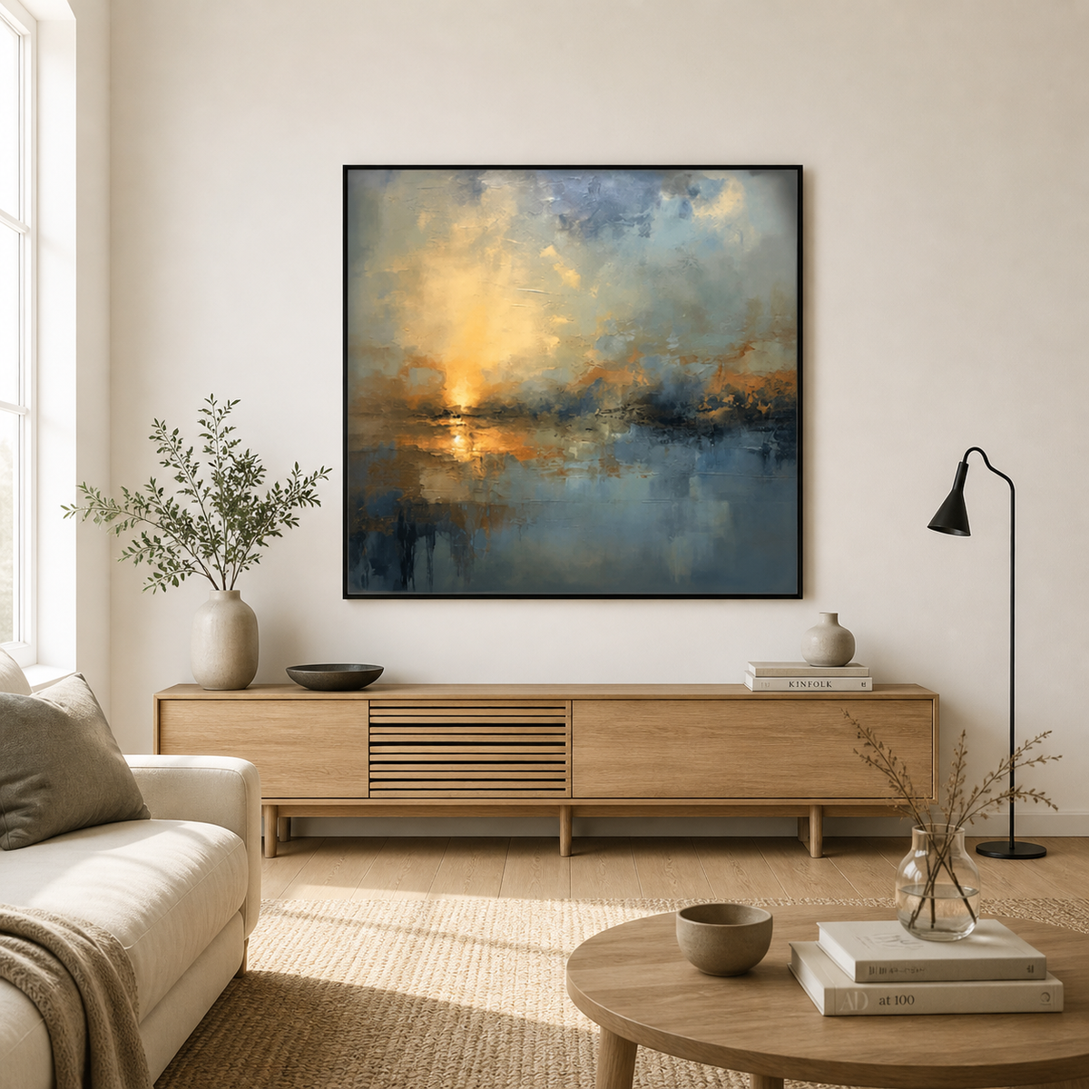 Square Abstract Wall Art