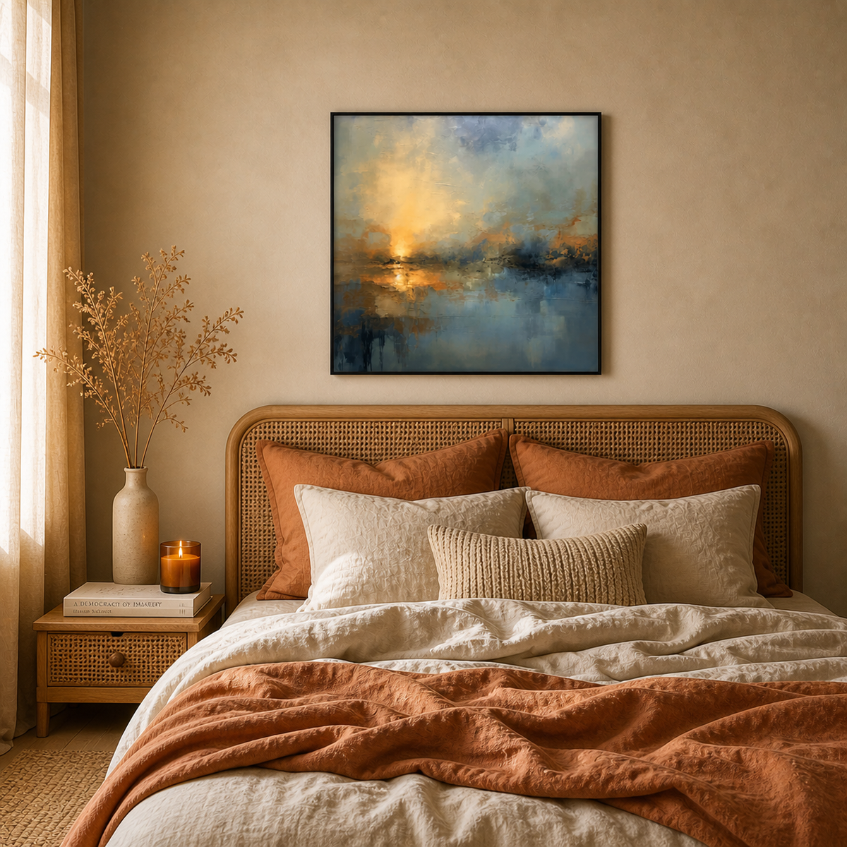 Square Abstract Wall Art