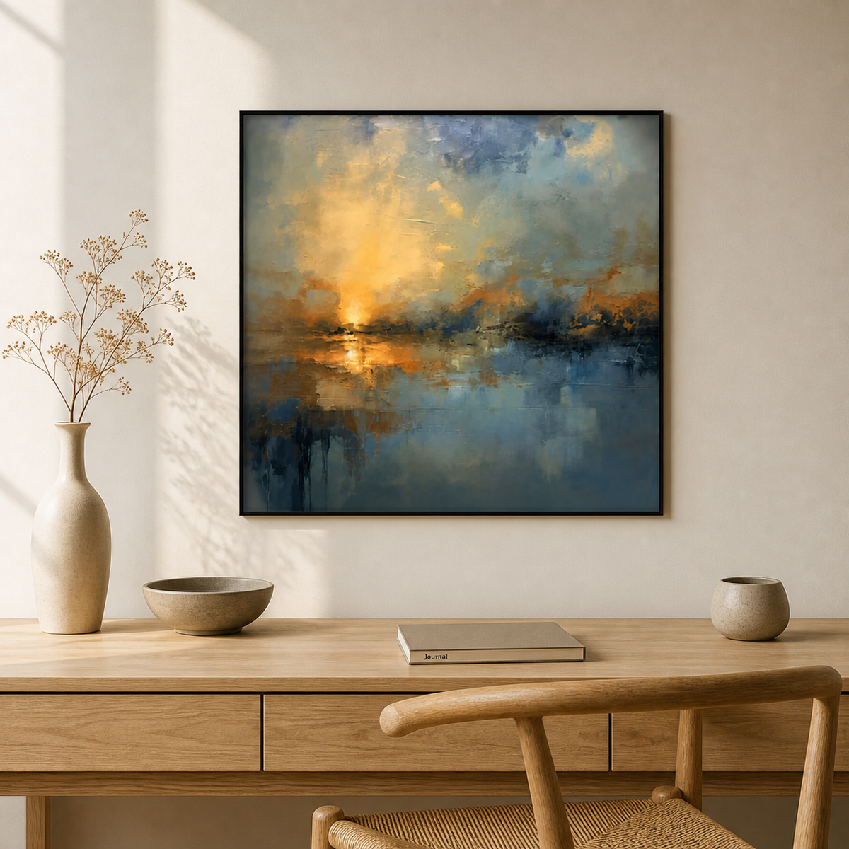 Square Abstract Wall Art