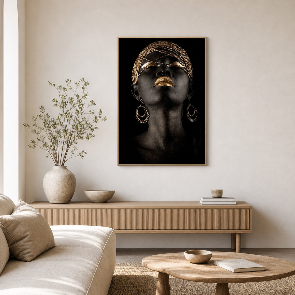 Black Woman Wall Art