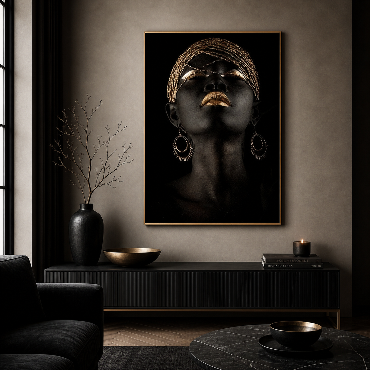 Black Woman Wall Art