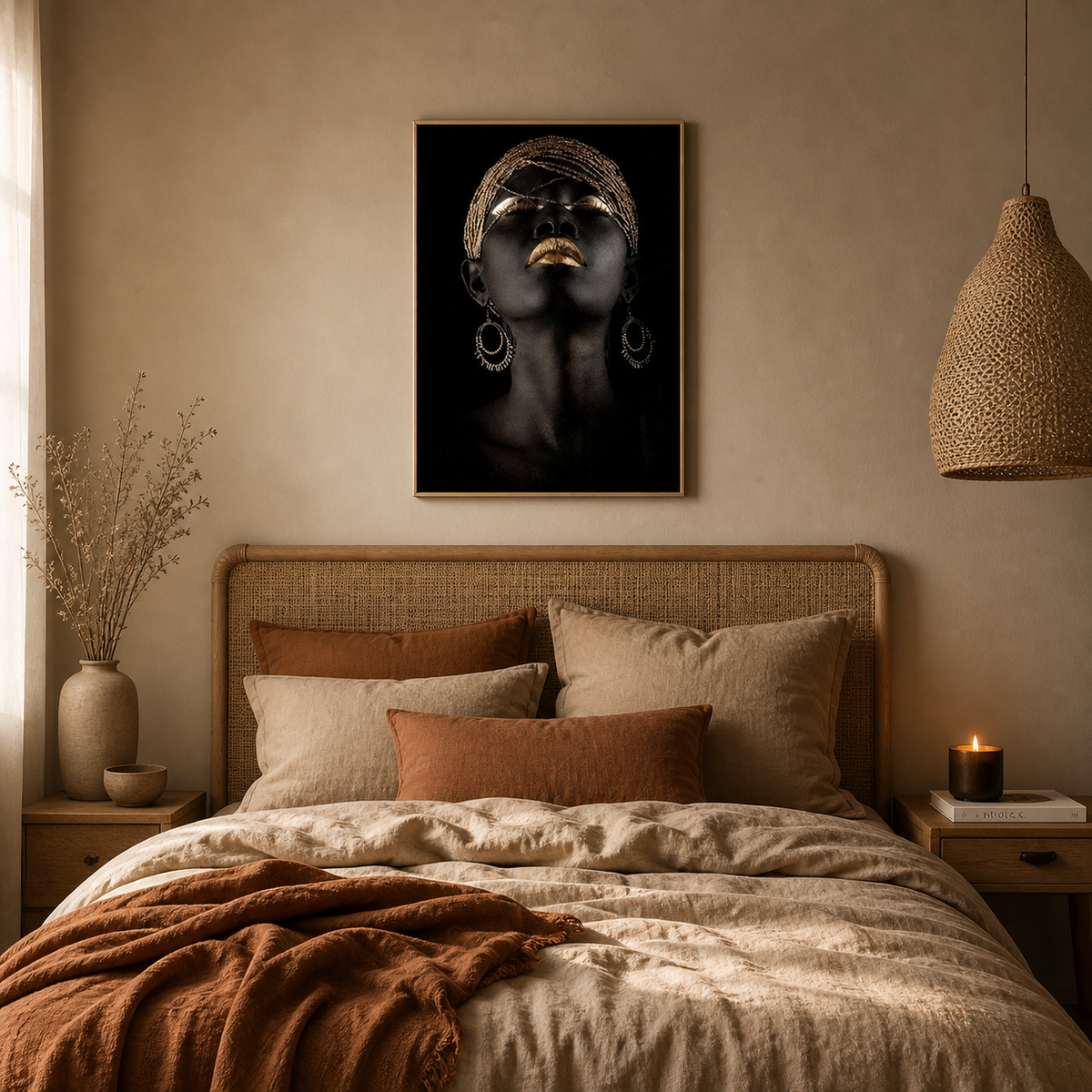 Black Woman Wall Art