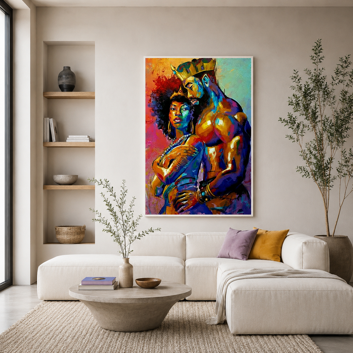 King and Queen Wall Art
