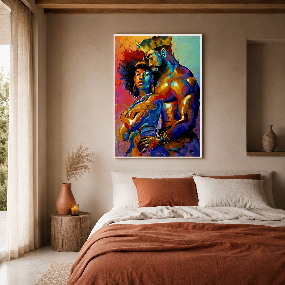 King and Queen Wall Art
