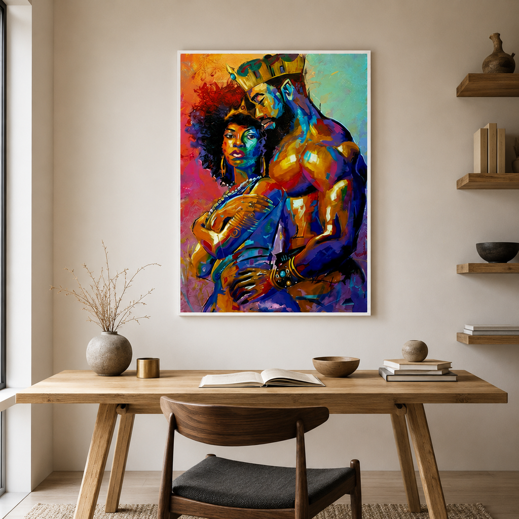 King and Queen Wall Art