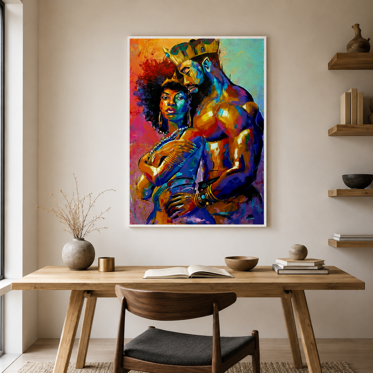 King and Queen Wall Art
