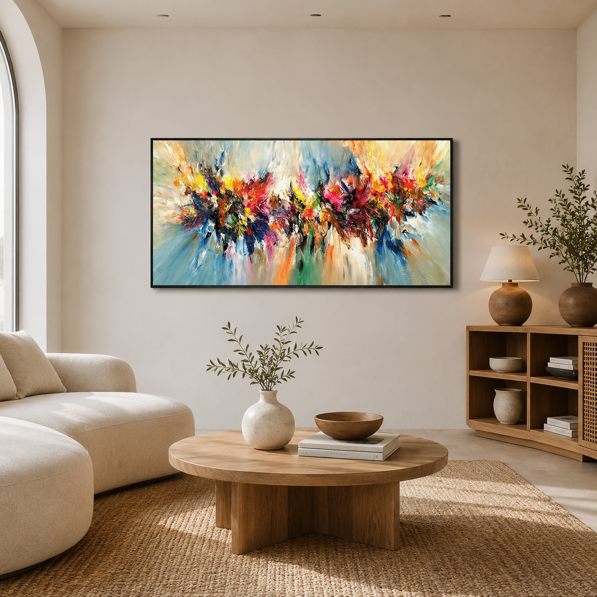 Colourful Abstract Wall Art