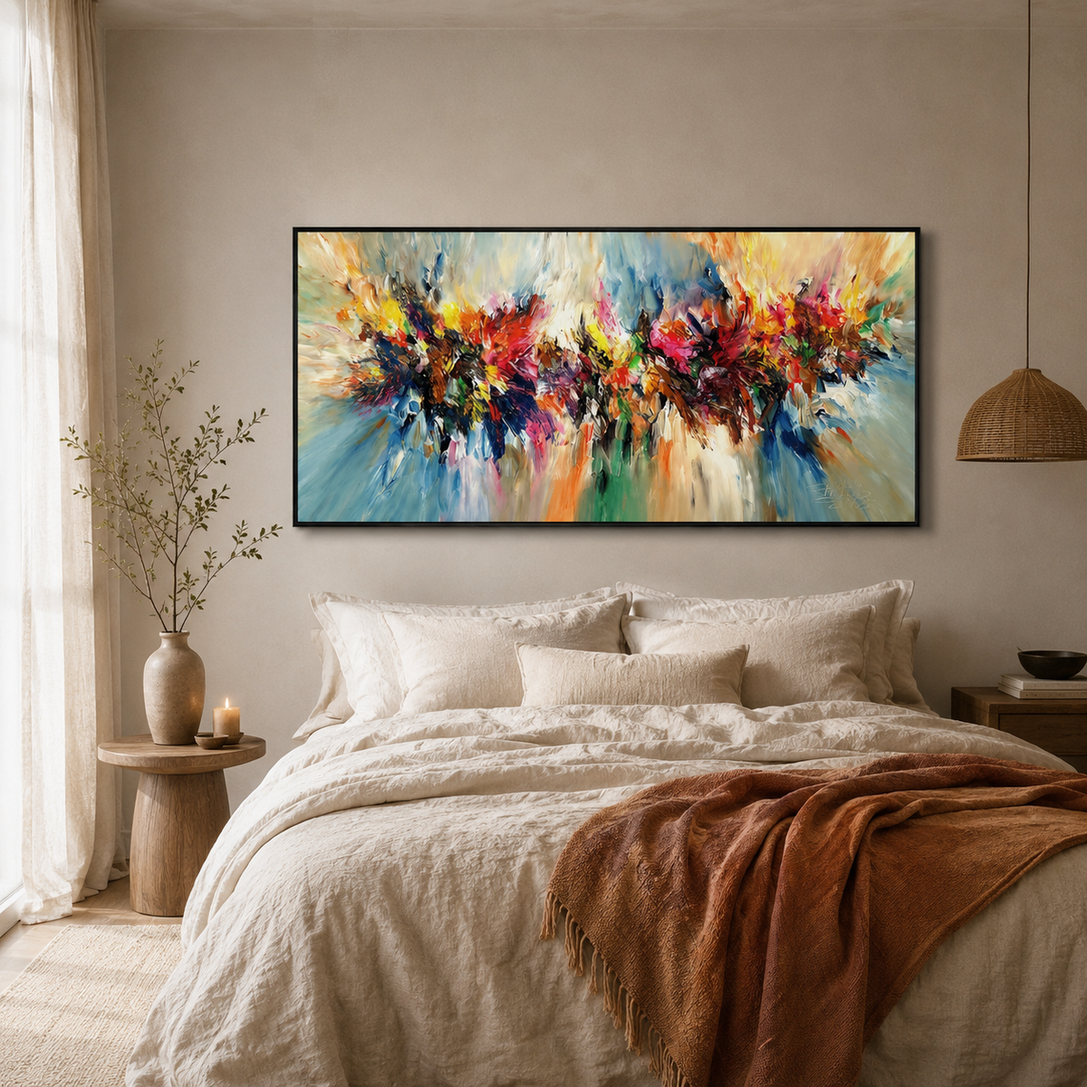 Colourful Abstract Wall Art