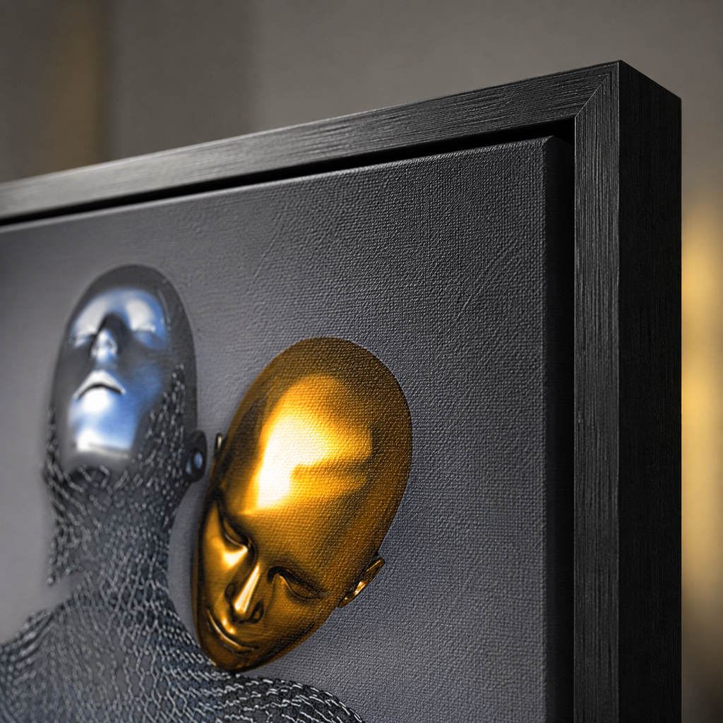 Gold and Silver Wall Art