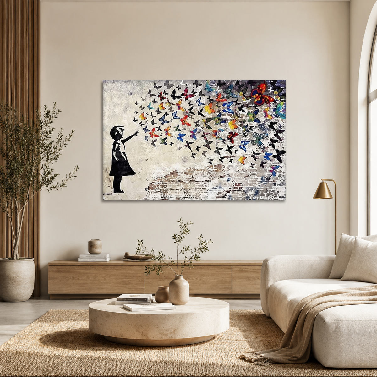 Banksy Inspired Wall Art