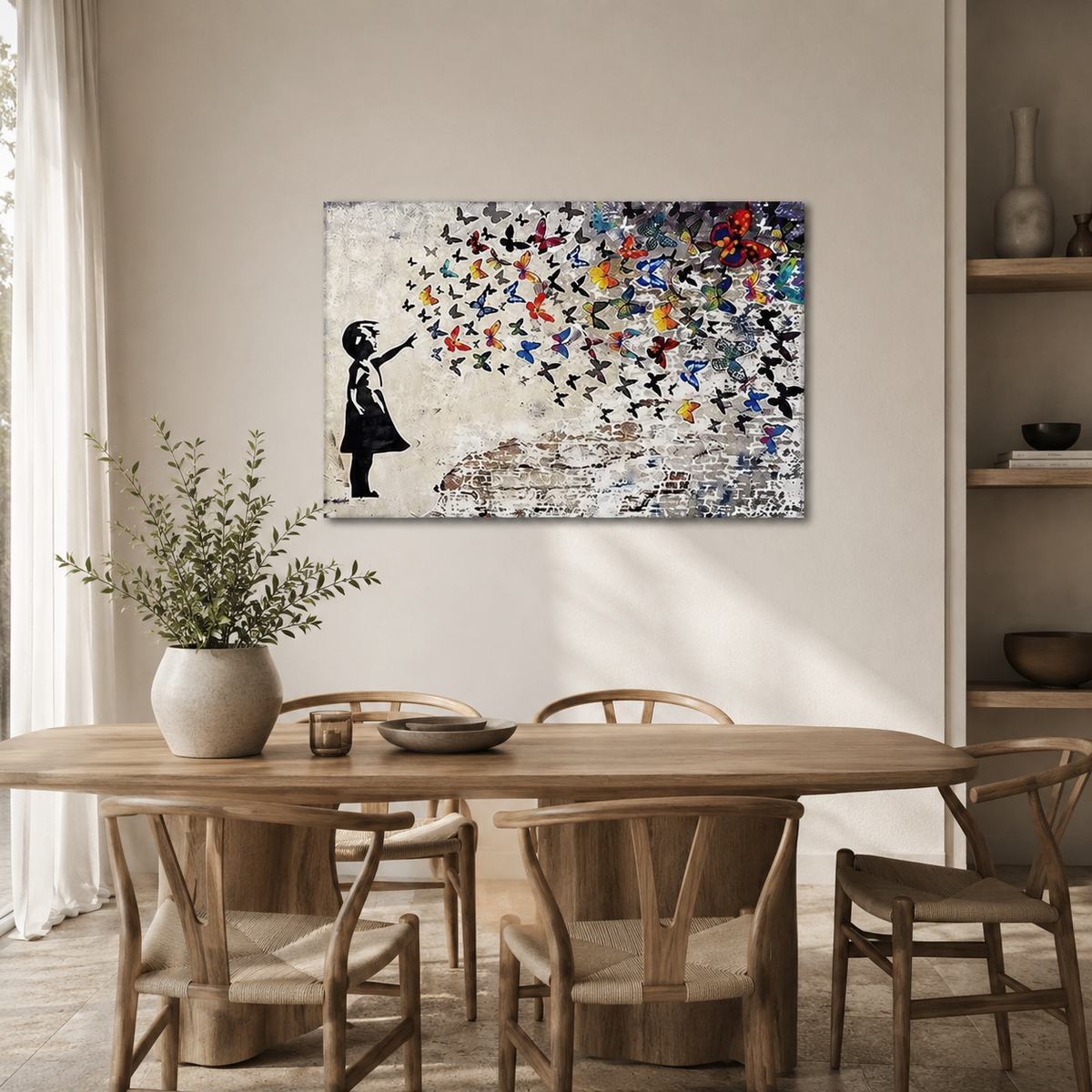 Banksy Inspired Wall Art