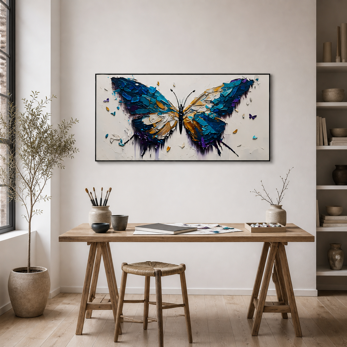 Blue Wings — A Study in Freedom